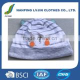 Newborn Baby Soft Cotton Cartoon Embroidery Infant Baby Hat for Boys & Girls