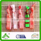 Custom Print Brand Logo Elastic Hair Tie Hair Band Wristband thumbnail-1