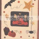 Cat Pattern - PEAK A BOO! Felted Applique Halloween Banner thumbnail-1