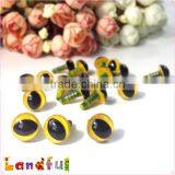 12mm Crochet Toys Craft Doll Yellow Safety Cat Eyes for Stuffed Toys thumbnail-2