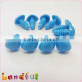 12mm Blue Safety Triangle Nose Plastic Craft Nose Plush Animal Nose thumbnail-1