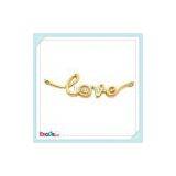Provide 18K Gold Plated Love Jewelry Connector thumbnail-2