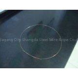 Uniform Coating 99.2% Cu Rubber Tube Mild Steel Wire Reinforcement for Ocean 0.96mm thumbnail-1