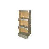 Recyclable Corrugated Point of Purchase Cardboard Floor Displays Brochure Economically thumbnail-1