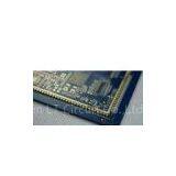 Multilayers Custom PCB Board Fabrication With Blue Solder and Semi Holes