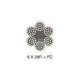 Crane Derricking Parallel Laid Lifting Wire Rope 6 x 29 Filler Type