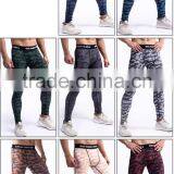 Men 220g Milk Silk Camo Yoga Jogging Legging /jqi Plus Size Camoflage Athletic Yoga Pants Capris Trousers thumbnail-2