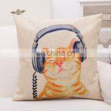2016 Cat Pillow Decorative Throw Pillow Cushion Cover thumbnail-2