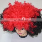 DiXuan Popular High Quality Colorful Fans Wigs crazy color wigs