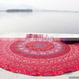 Elephant Mandala Indian Round Wall Hanging Throw Ethnic Bohemian Bedspread Beach Throw thumbnail-3