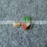 Custom 2017 UAE 46th National Day Hand Shaped With Crystal Souvenir Lapel Pin Badge thumbnail-1