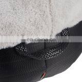 Wholesale Factory Grey Fabric Felt Fluffy Velvet Pet Dog Cat Bed Cave Nests House thumbnail-3