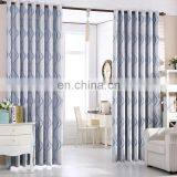 Wholesale Lace Printed Decorative Jacquard Flower Cortinas Fabric Black Out Bedroom Living Room High Shading Window Curtains thumbnail-3