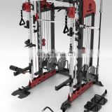 Multi-Function Smith commercial function trainer gym smith machine with Huck squats