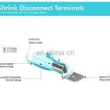 Hampool Good Reputation Blue 16-14AWG HDPE Wire Connector Waterproof Automotive Insulated Tab Terminals thumbnail-4