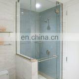 8mm Tempered Glass Wholesale Custom Sliding Door Stainless Steel Shower Enclosure Chrome Shower Screen thumbnail-4