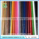 Crocodile Grain Artificial PU Leather Fabric for Bags thumbnail-2