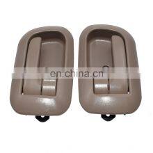 Beige Interior Inside Exterior Outside Door Handles Set For 98-03 Toyota Sienna thumbnail-5