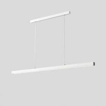 Modern LED Long Pendant Light Linear Hanging Lights Black Brown Pendant Lamp for Dining Room Kitchen Lighting Fixture thumbnail-5