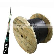 Direct Burial Fiber Optic Gyta53 Singlemode G655 G652d Types 2 4 8 12 16 24 32 Core Multi Mode Gpon Optical Fiber Cable Roll thumbnail-1
