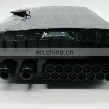 1:4 1:8 1:16 1:64 Fiber Optic Spliter Terminal Box Distribution/termination Box Abs Pole Nount/wall Mount in Black Color thumbnail-3