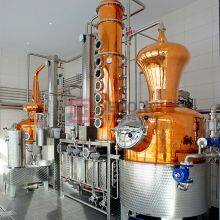 1000L Full Copper Still/Gin Vodka Rum Whiskey/Red Copper Distilling Equipment thumbnail-3