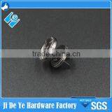 High Quality Black Magnetic Button Fasteners for Clothing With Strong Magnet