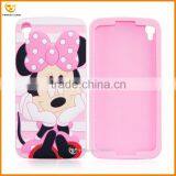 New Products 3d Cartoon Silicone Case for Alcatel OT6045 thumbnail-2