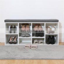 Shoe Rack Storage Bench Organiser Wooden Shelf Cupboard Box