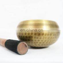 Antique Tibetan Handmade Meditation Metal Bowl thumbnail-1