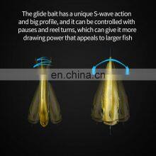 JOHNCOO 190mm 144g Floating Hard Bait Plastic Jointed Swimbait 2 Section Fishing Lure Sea Fishing Hard Wobbler Lure Bait thumbnail-4