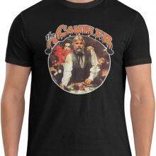 Kenny Music Rogers Shirt Men's Crew Neck Short Sleeve 100% Cotton Made thumbnail-1