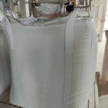Double Layer 1000kg Tubular Bulk Bag With Black Lifting Loops Tubular Big Bag thumbnail-2