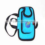Sporty Neoprene Cellphone Pouch Mini Shoulder Bag Wristlet thumbnail-2