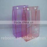 2012 Hot Sale Designer High Quality Clear Square Pvc Cosmetic Bags thumbnail-3