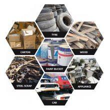 Máquina de triturador/Triturador de eixo duplo/Máquina de triturador de papel industrial thumbnail-2