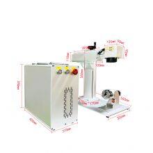 60w JPT Mini Fiber Laser Marking Machine for Silver and Gold Cutting Jewelry Business thumbnail-3