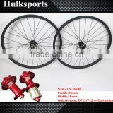 Mountain Nike Rims 27.5ER Disc Brake Carbon Wheelset 23mm Depth 35mm Width Carbon Road Bicycle Wheel                        
                                                Quality Choice