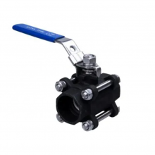 1/2'' 1000PSI 2000Wog CF8 CF8m SS304 SS316 Wcb NPT/BSPT/BSPP Thread Industrial 2PC Stainless Steel Manual Floating Ball Valve thumbnail-4