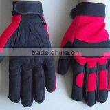 Microfiber Pad Palm Stretch Fabric Back M, L or XL Heavy - Duty Mechanic Work Gloves thumbnail-1