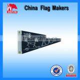 Custom Hang Flag Pennant With Sublimation Printing thumbnail-1