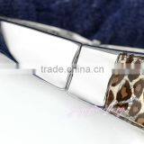 Purple Crystal 18k Gold Plus Size Bangle Jewelry Bangle thumbnail-5