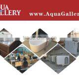 Oval Shaped Acrylic Comfortable Style Bathtub MBA222 thumbnail-6