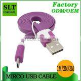 SLT Wholesale 1M 2M 3M Colorful Micro Usb Charger Awm 2725 Cable Quality Choice thumbnail-2