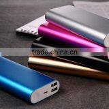 Aluminium High Quality Li-ion Battery Dual USB Universal Power Banks XH-XI thumbnail-3