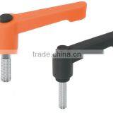 Adjustable Clamp Levers Screw With Plastic Push-button BK38.0302INOX