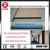 Wall Panels Hpl High Pressure Laminate Board Fireproof Board Compact Laminate Board