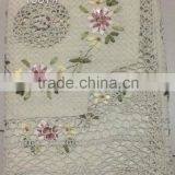 Linen Press White Ecru Tablecloth