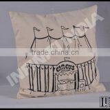 Vintage custom print comfortable cushion, Vintage cushion