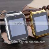 15$ W90 Bluetooth Smart Watch 6260A Men Luxury Leather Business Wristwatch Knight Full View HD thumbnail-4